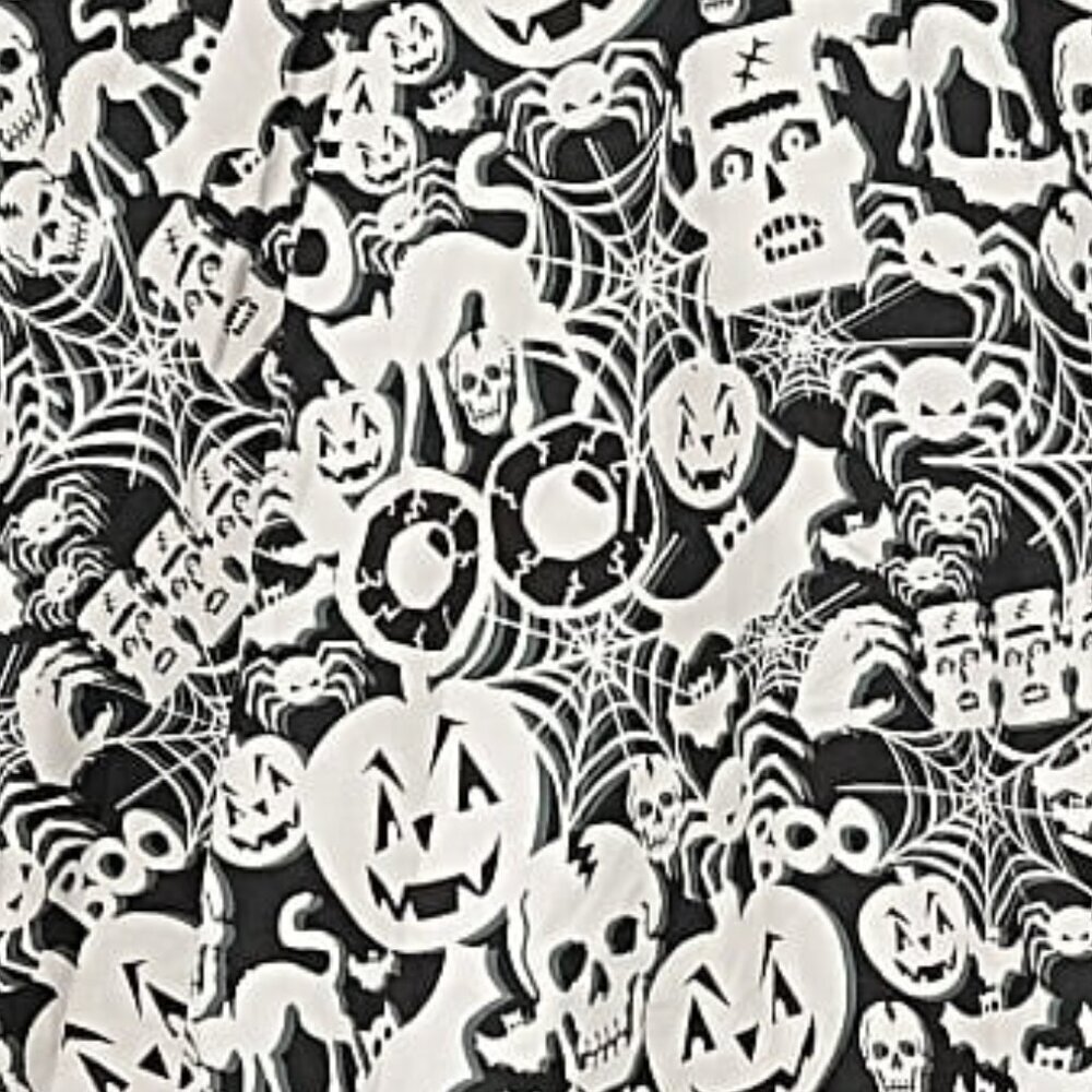 Spooky Skirt! Perfect Print! - Picture 2 of 4